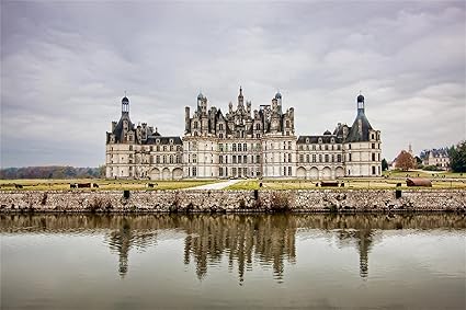 Kits De Peinture Par Numeros Peinture A L Huile Bricolage Chateau De Chambord Pour Adultes Enfants Debutants 40x50cm Sans Cadres Amazon Fr Jeux Et Jouets