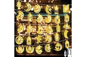 Best Ramadan Decor: Luminous 30 LED String Lights