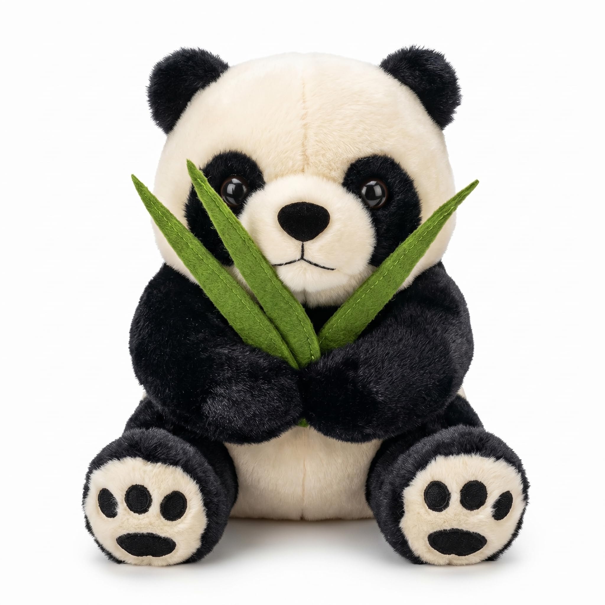 Panda Plush Toy with Bamboo for Kids – Ultra Soft Stuffed Animal, Cute Calm Companion Soft Toy, Huggable Gift for Babies, Toddlers & Boys/Girls - (20 cm)-image-17