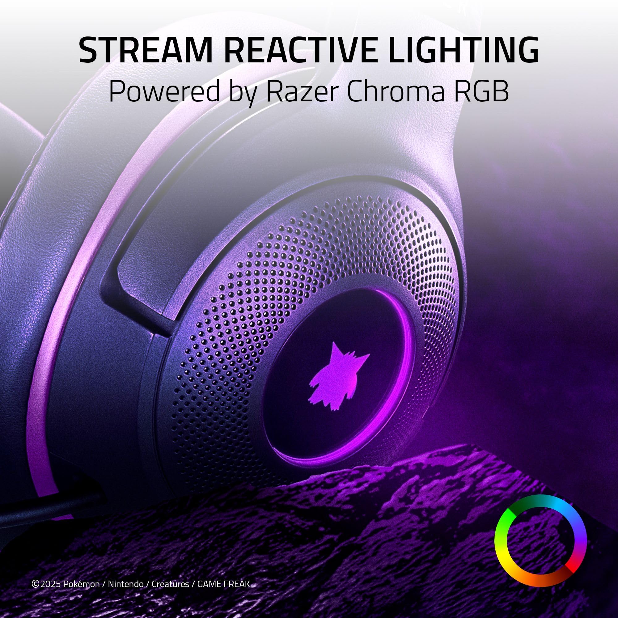 Amazon.co.jp: Razer Kraken Kitty V2 - Gengar Pokémon Edition - USB