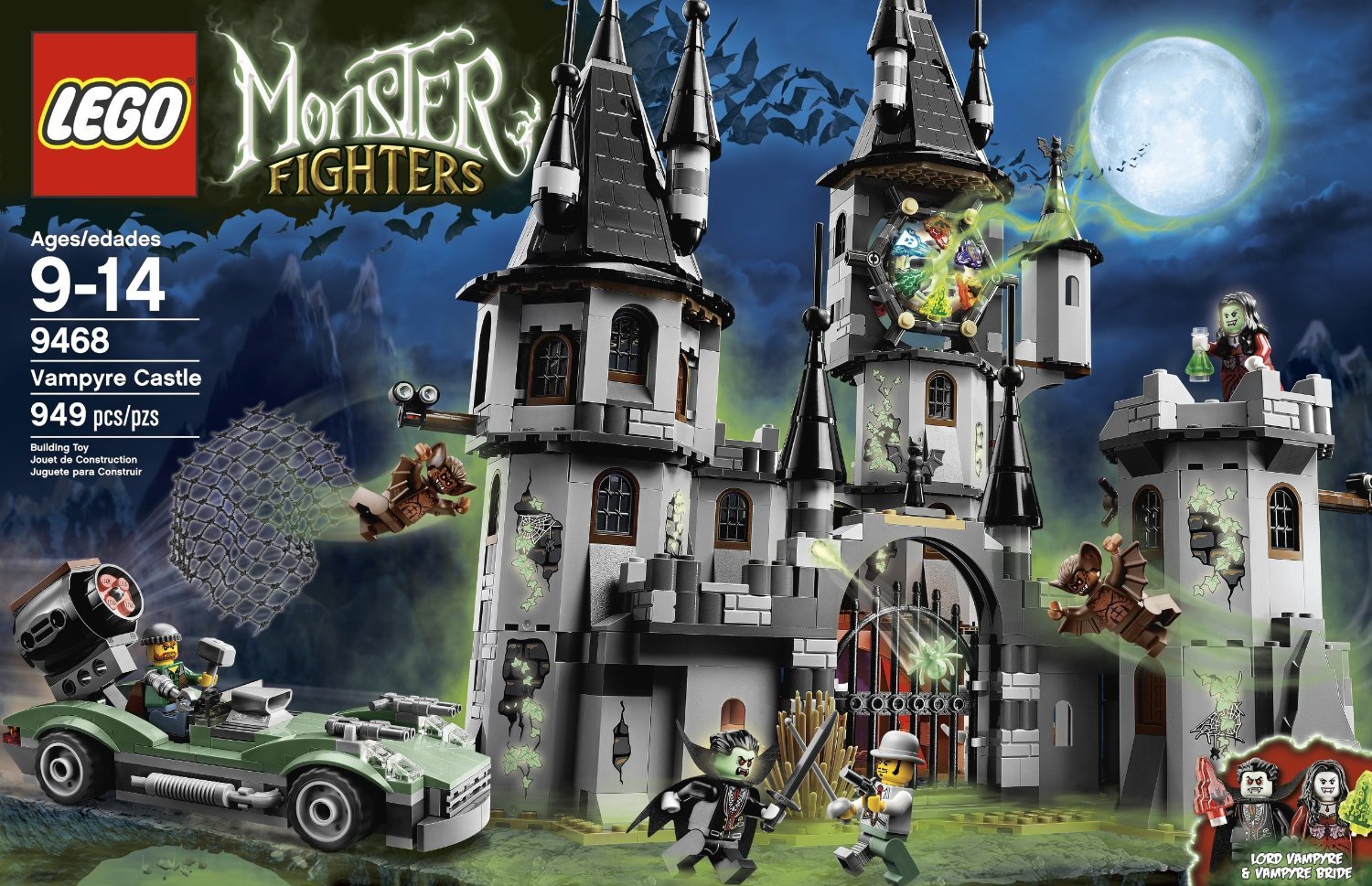 Amazon.co.jp: 輸入レゴ LEGO Monster Fighters Vampyre Castle 9468 