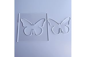Butterfly Router Template, Clear Acrylic Template