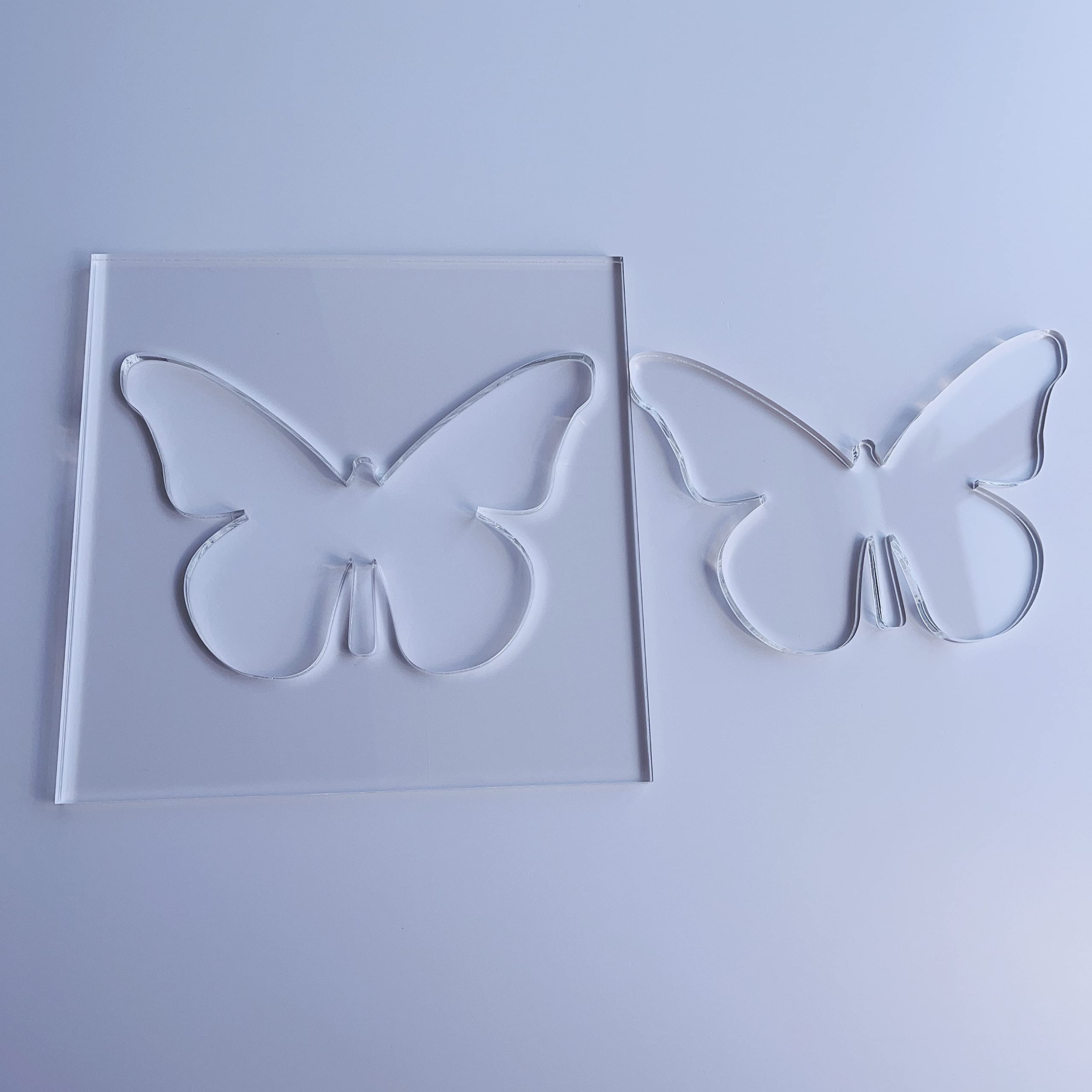 PhocaeaButterfly Router Template, Clear Acrylic Template, Woodworking Router Template