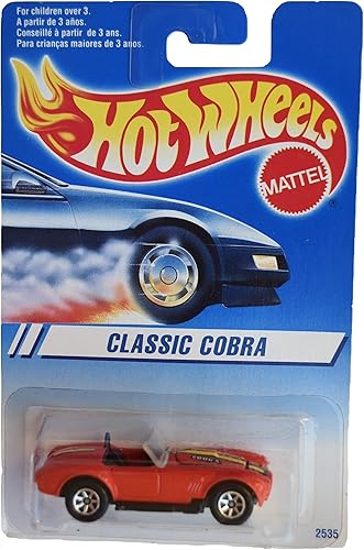 Miniatura 1 de Hot Wheels Cobra clásica, rojo 7 radios