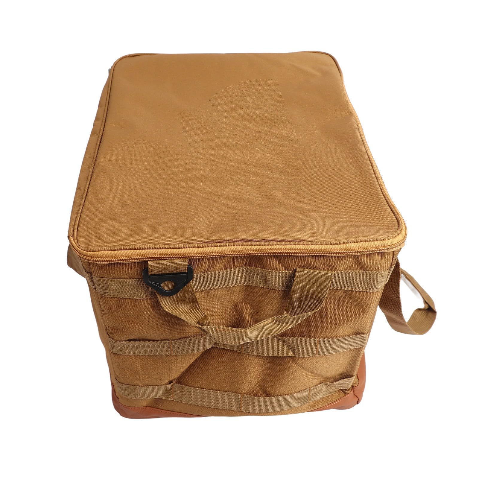 Borsa Portaoggetti da Campeggio da Viaggio Borsa Pieghevole Multifunzionale Leggera e Resistente per Campeggio All'aperto, Picnic, Kaki 45L