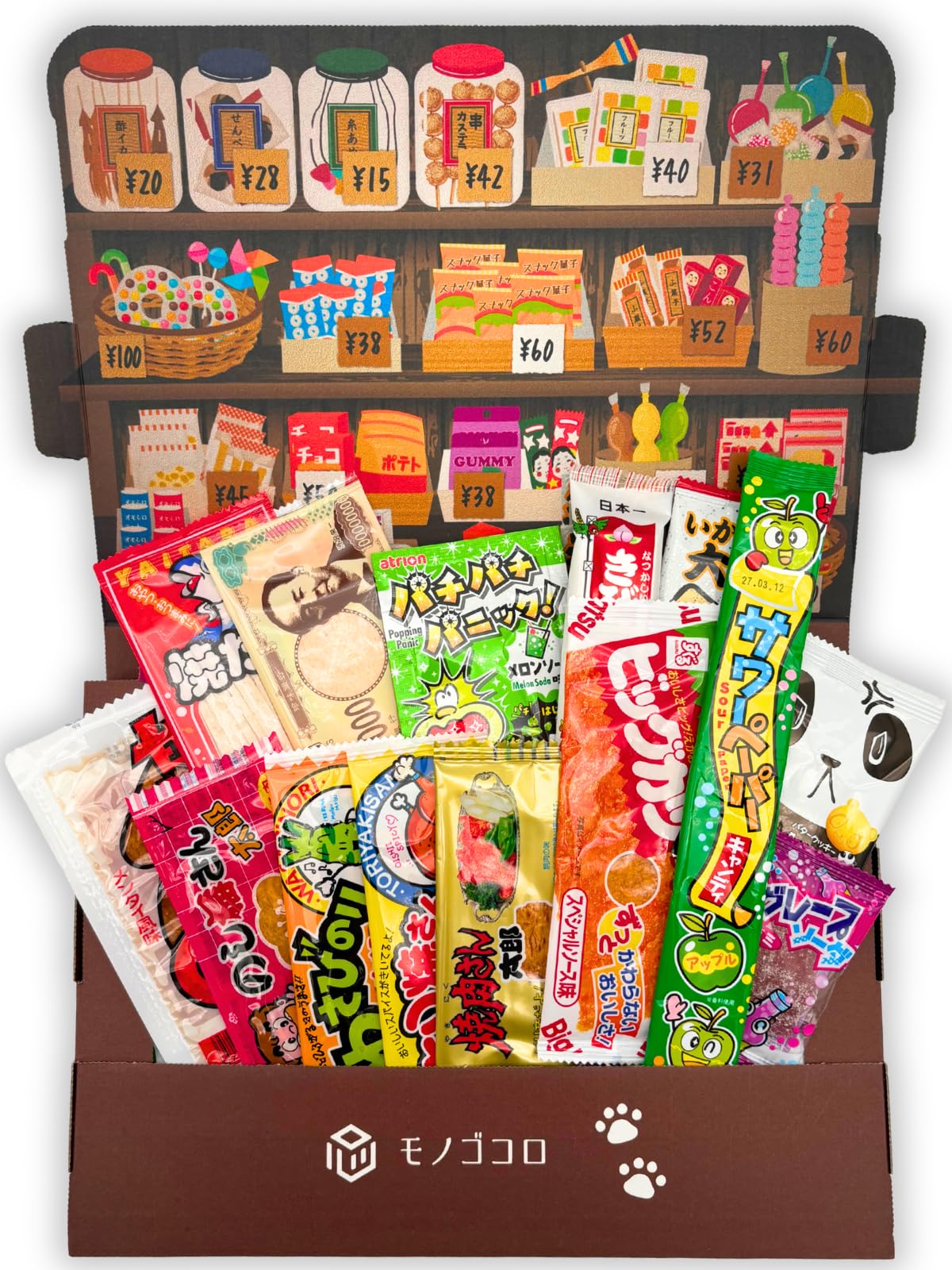 Amazon.co.jp: お菓子 駄菓子 詰め合わせ 39種 モノゴコロの駄菓子屋