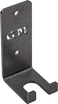 GYM MASTER Vertical Wall Mounted Olympic 2" Barbell Storage Hanging Rack
