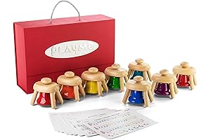 PlayMe Pat Bells 8-Bell Octave Set: Harmonious Melodies Await