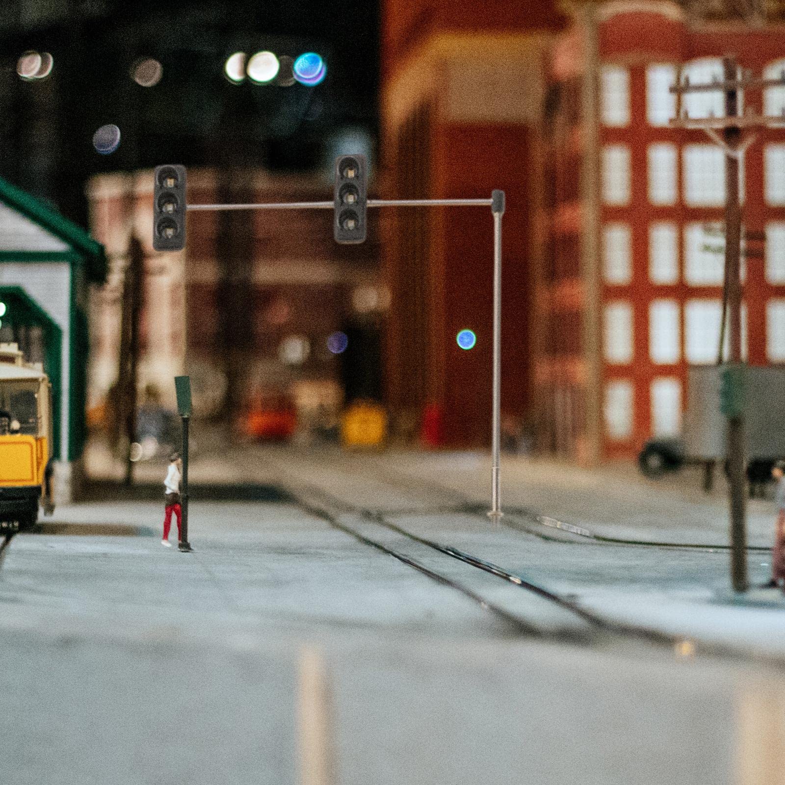 kowaku Set of 3 Lights for HO OO Train Diorama 7cm