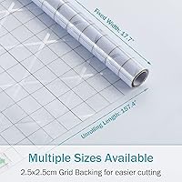 Vista 7 de VELIMAX Película Esmerilada de Celosía para Ventana Película de Privacidad para Ventana Vinilo para Ventana de Adhesión Estática Pegatina de Vidrio