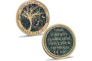 LParkin 2 Year Sobriety Coin: A Token of Strength and Recovery