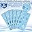 6 Pieces Christmas Snowflake Party Tablecloth Decorations,Plastic Ice Blue and White Winter Wonderland Table Cover for Winter Christmas Birthday Holiday Party Decorations and Supplies,54x108 inch