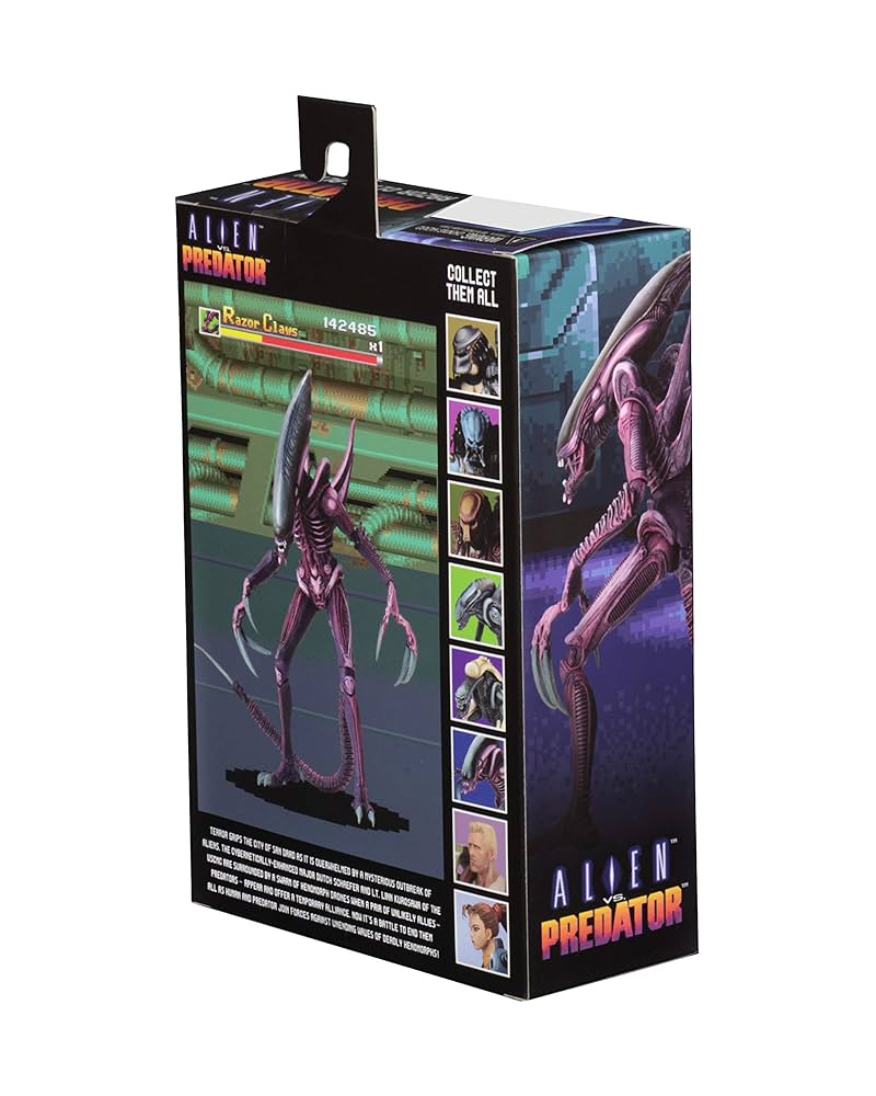 NECA (ACTION FIGURE) ALIEN＆PREDATOR 7インチ Amazon.com: NECA - Aliens vs Predator (Arcade Appearance
