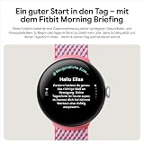 Google Pixel Watch 3 (45 mm) – Android smartwatch with heart rate tracking, advanced running from Fitbit, fitness insights, 24-hour battery – Matte Black Aluminium Case – Obsidian band – Wi-Fi - 5