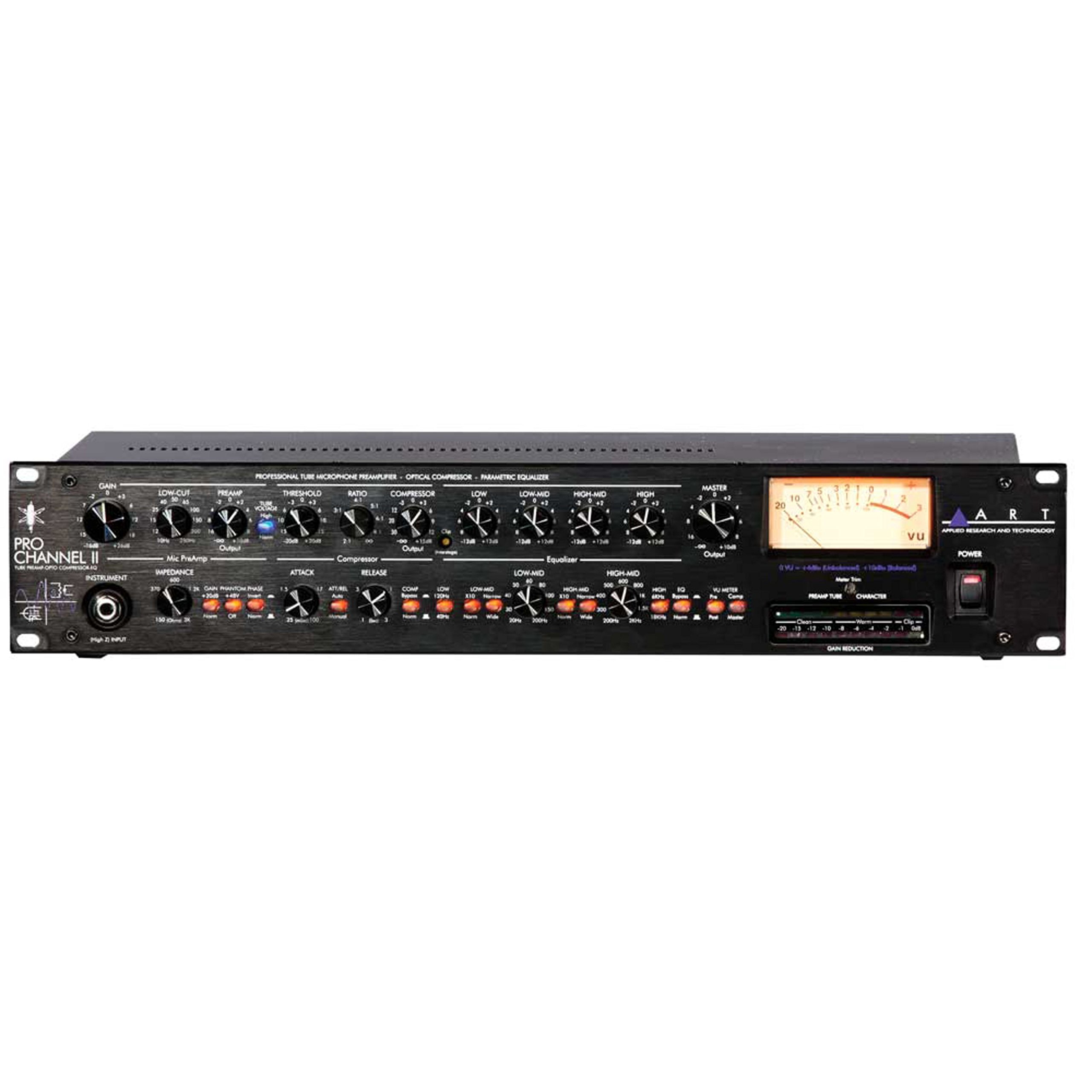 配信機器・PA機器・レコーディング機器 ART Pro MPA 2-channel tube mic preamp ART PRO MPA-II 2 Channel Rackmount Mic Preamp - LightingelStore