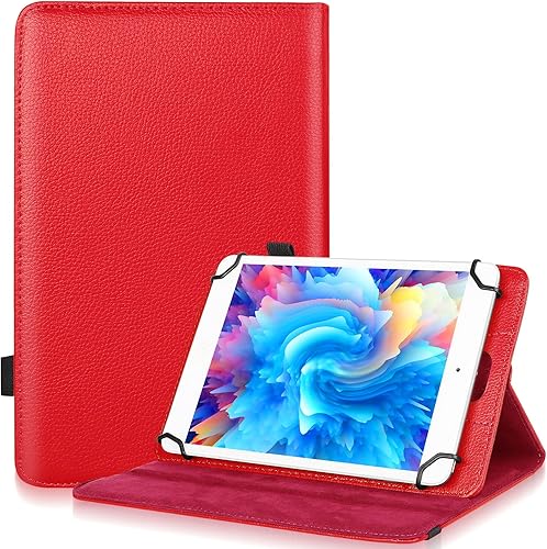 Miniatura 5 de UrbanX Funda universal para tablet de 7 a 8 pulgadas funda protectora para Alcatel Pixi 3 8 LTE 7 de 8 pulgadas con soporte giratorio de 360 grados