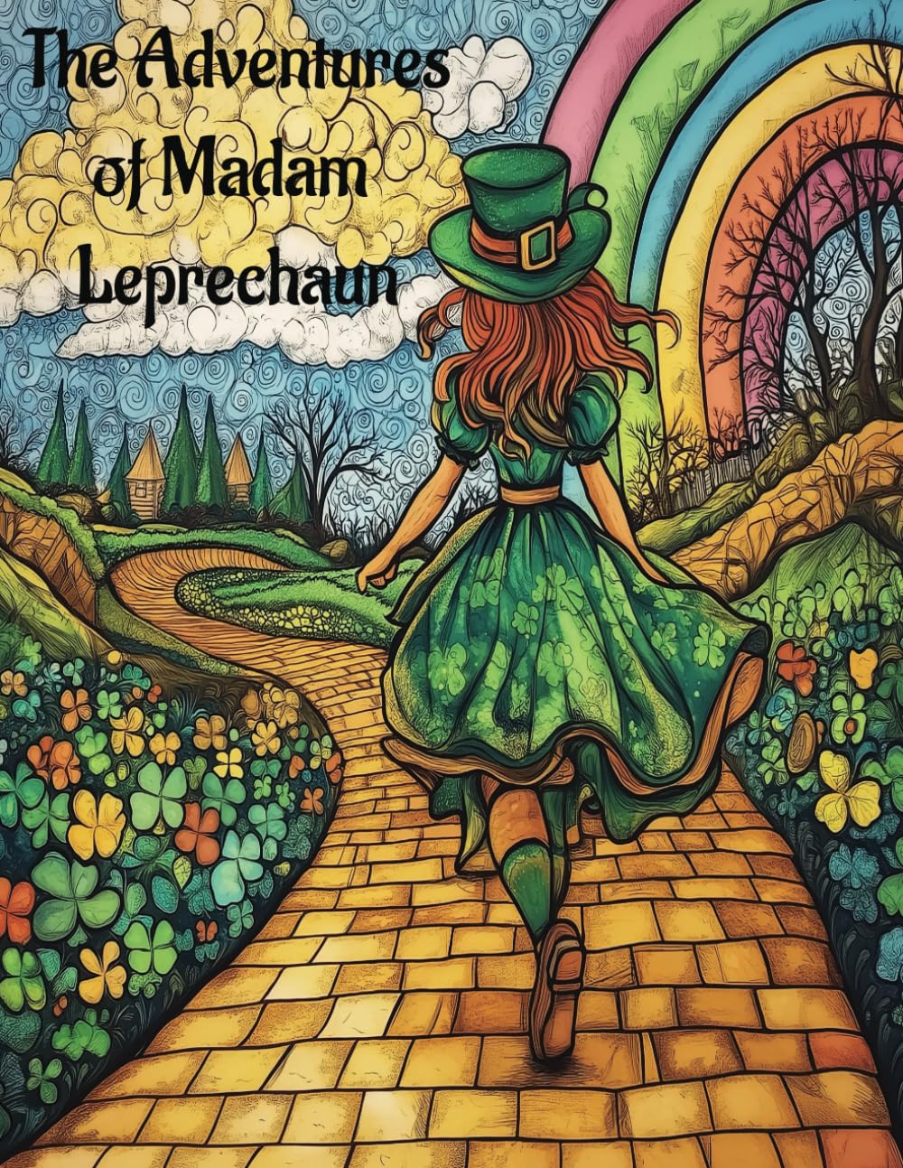 The Adventures of Madam Leprechaun Coloring Book