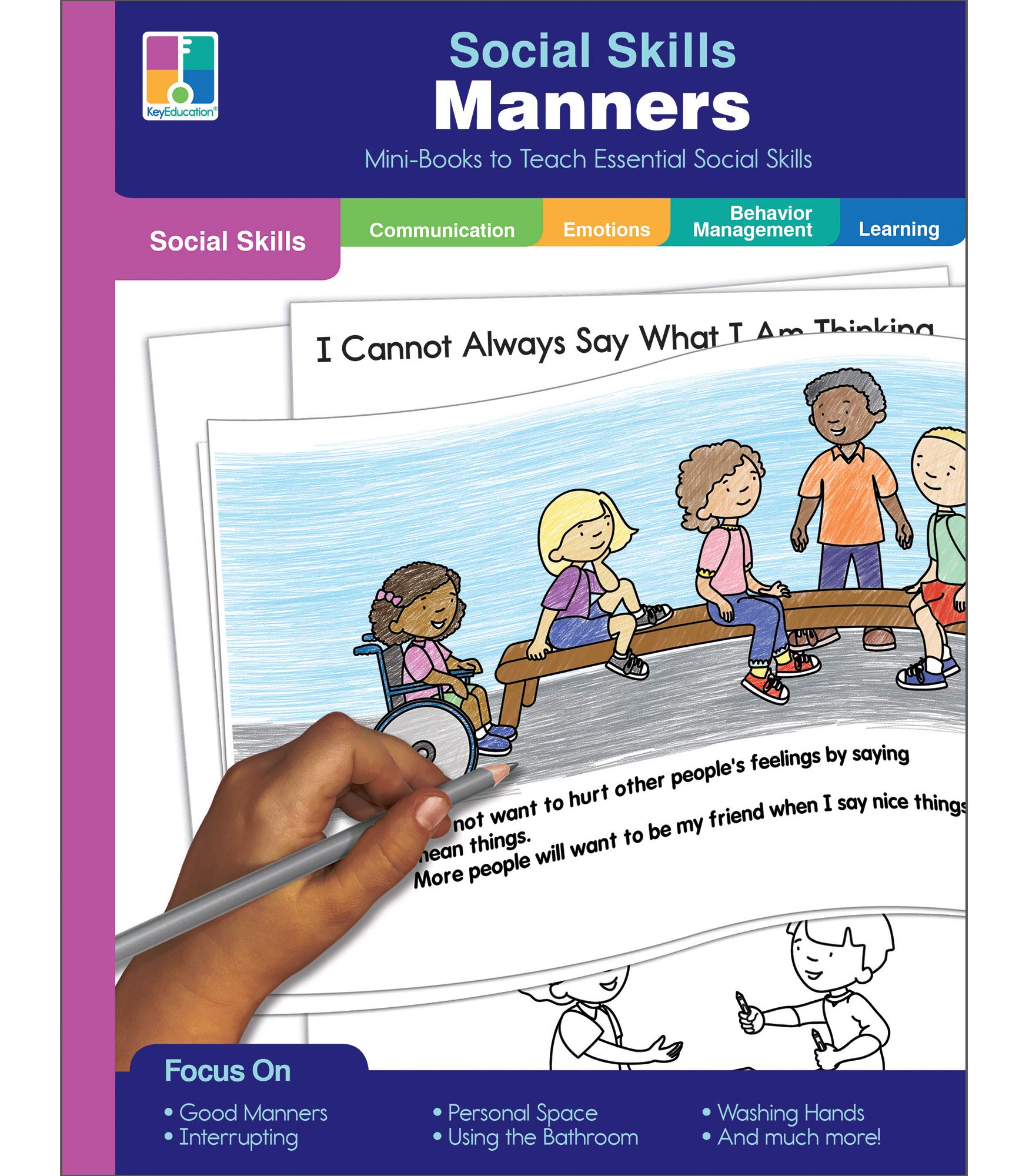 Key Education - Key Education - Social Skills Mini-Books Manners, 64 Pages
