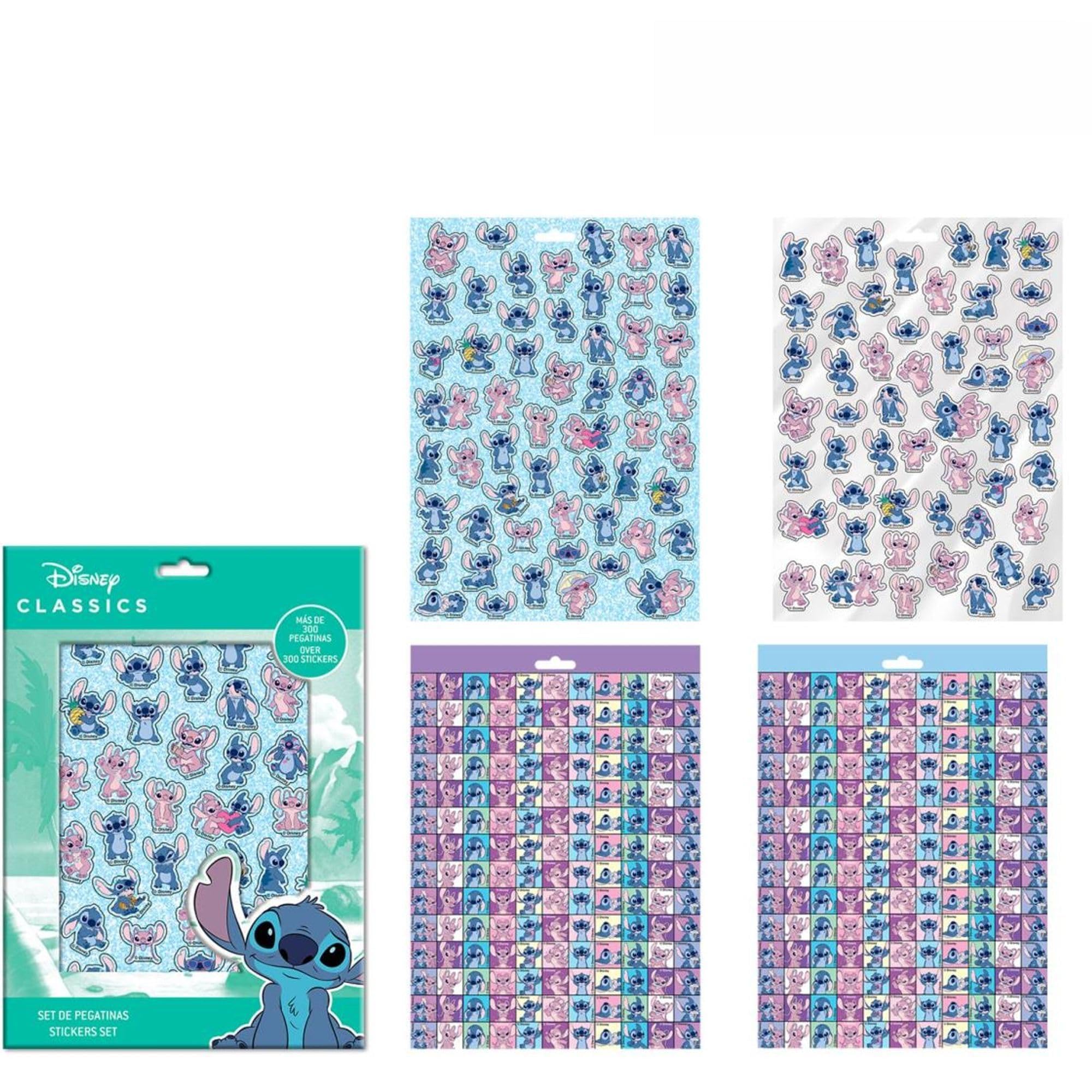 CERDÁ LIFE'S LITTLE MOMENTS Stitch Stickers Pack – Decorative Set for Children with Reusable Lilo & Stitch Stickers, Ideal for Customising Notebooks, Backpacks, Notebooks, Cases and Crafts