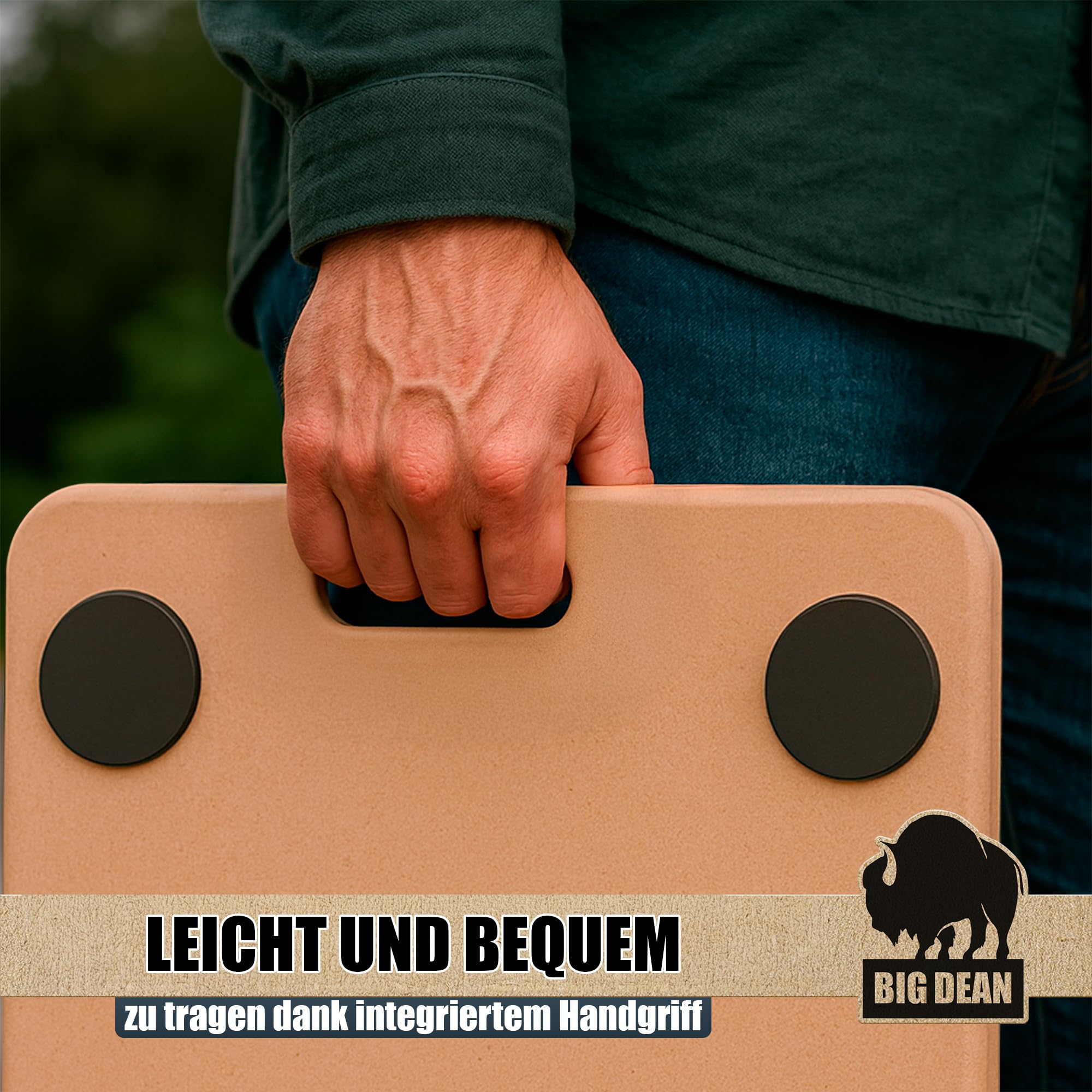 Lot de 3 roulettes de transport 200 kg pour meubles en MDF