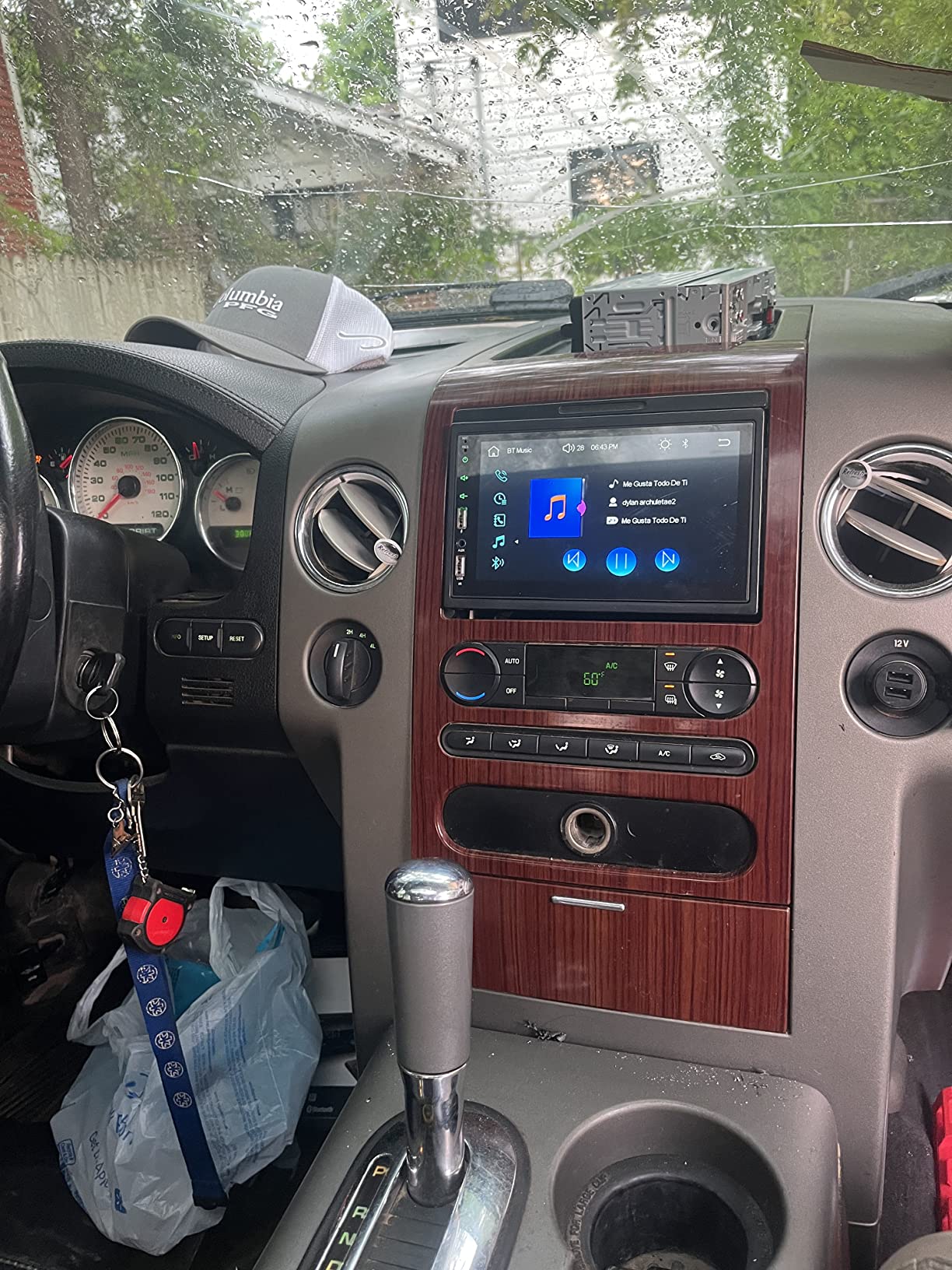 9/mo Finance Double Din Car Stereo with Apple Carplay 7 Inch Touch Screen Radio with