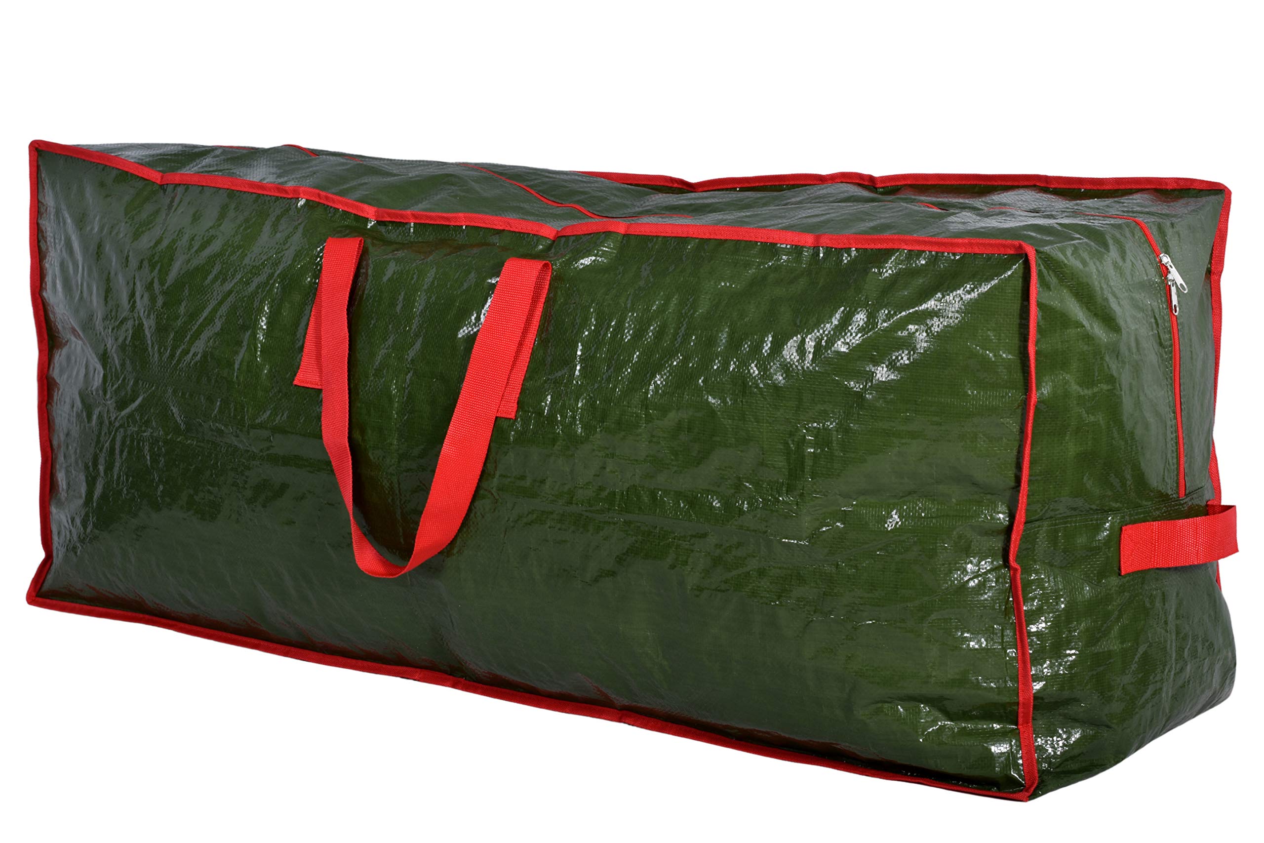 Christmas Tree Storage Bag - Stores 9 Foot Artificial Xmas Holiday Tree, Durable Waterproof Material, Zippered Bag, Carry Handles. Protects Against Dust, Insects and Moisture.