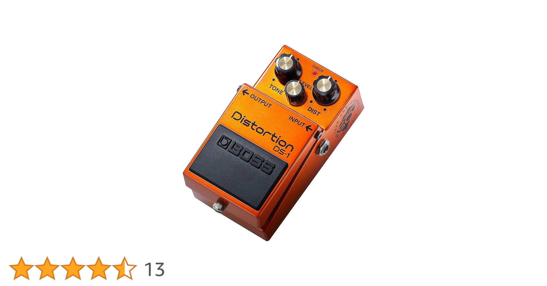 Amazon | BOSS DS-1-B50A 50th Anniversary Pedals 【メタリック