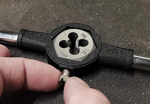 Miniatura 9 de Century Drill & Tool 98513 Troquel Stock, 1-716" Hex