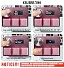 BTXETUEL SayoDevice O3C OSU Keyboard Quick Release with Hall Switch Magnetic Linear Switch Button and Screen Copy Paste Shotcut Macro Hotswap Mini Pink