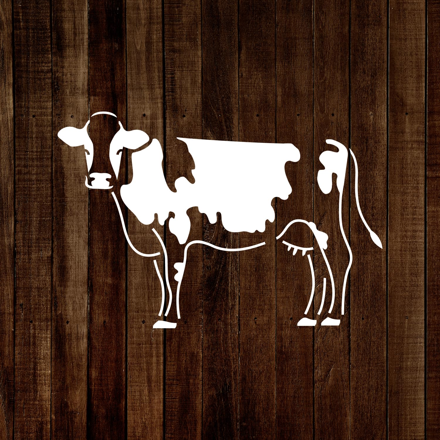 Kleurrijke Highland Koe in Modern Ontwerp van Art & Soul Creations op canvas, behang en meer