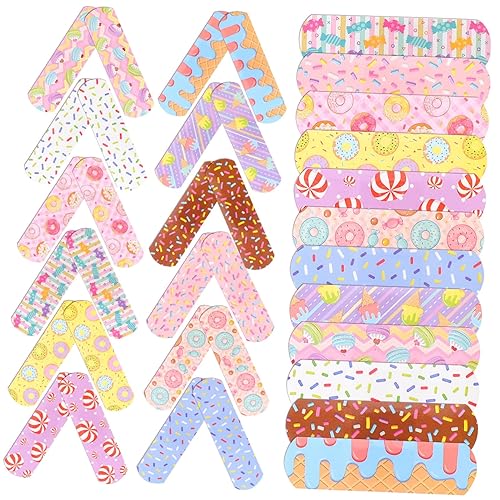 Healeved 120pcs Kawaii Plasters for Boys and Girls Small Cartoon Design