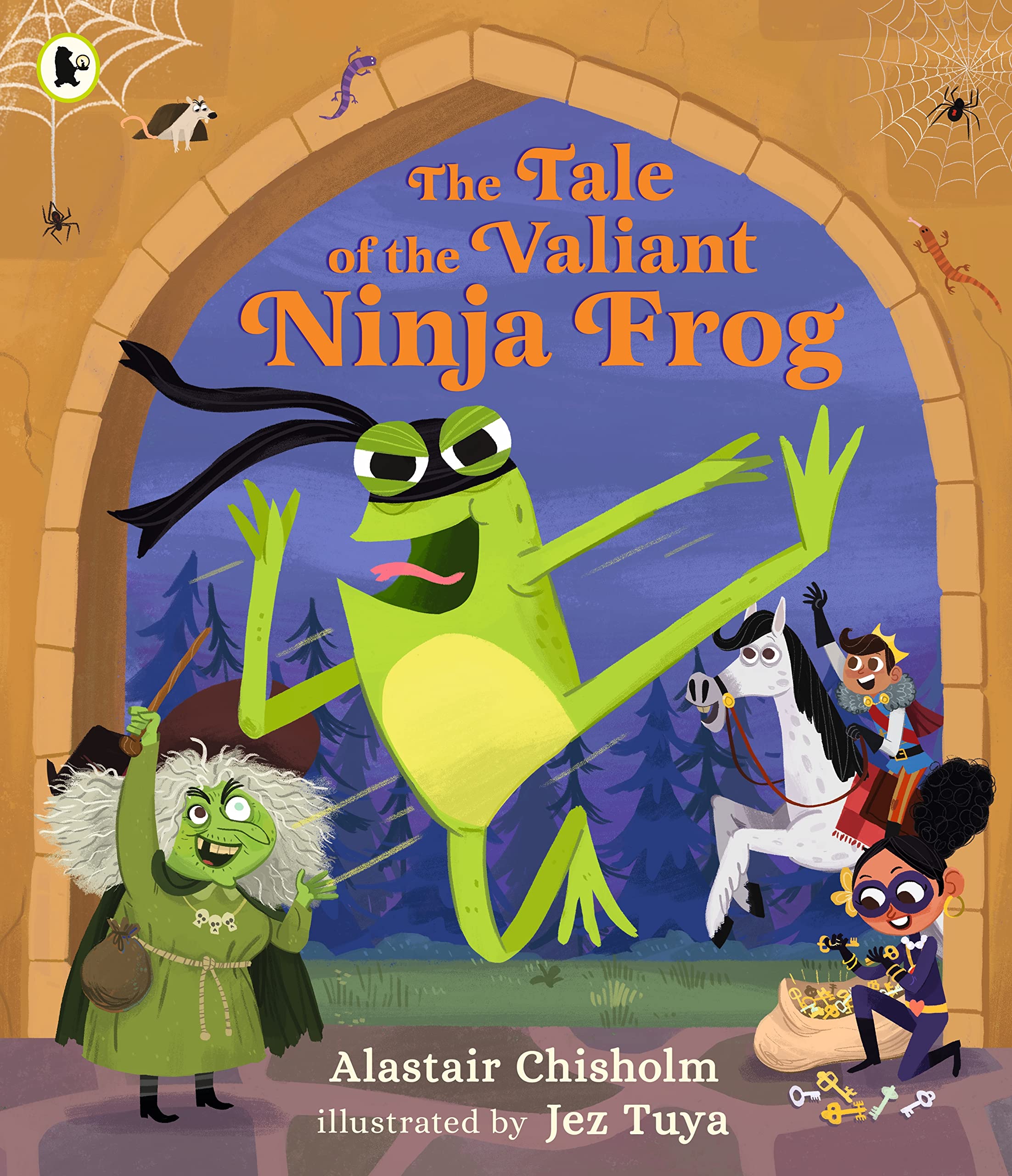 The Tale of the Valiant Ninja Frog By Alastair Chisholm, Jez Tuya