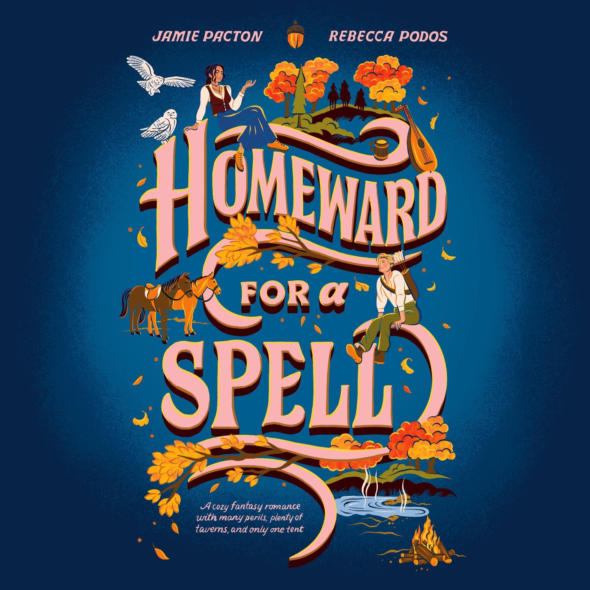 Cover art for Homeward for a Spell