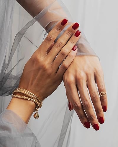 Miniatura 10 de Gelish MINI Stand Out Soak-Off - Esmalte de uñas de gel rojo, colores de uñas rojos, esmalte de gel rojo oscuro, 0.3 onzas