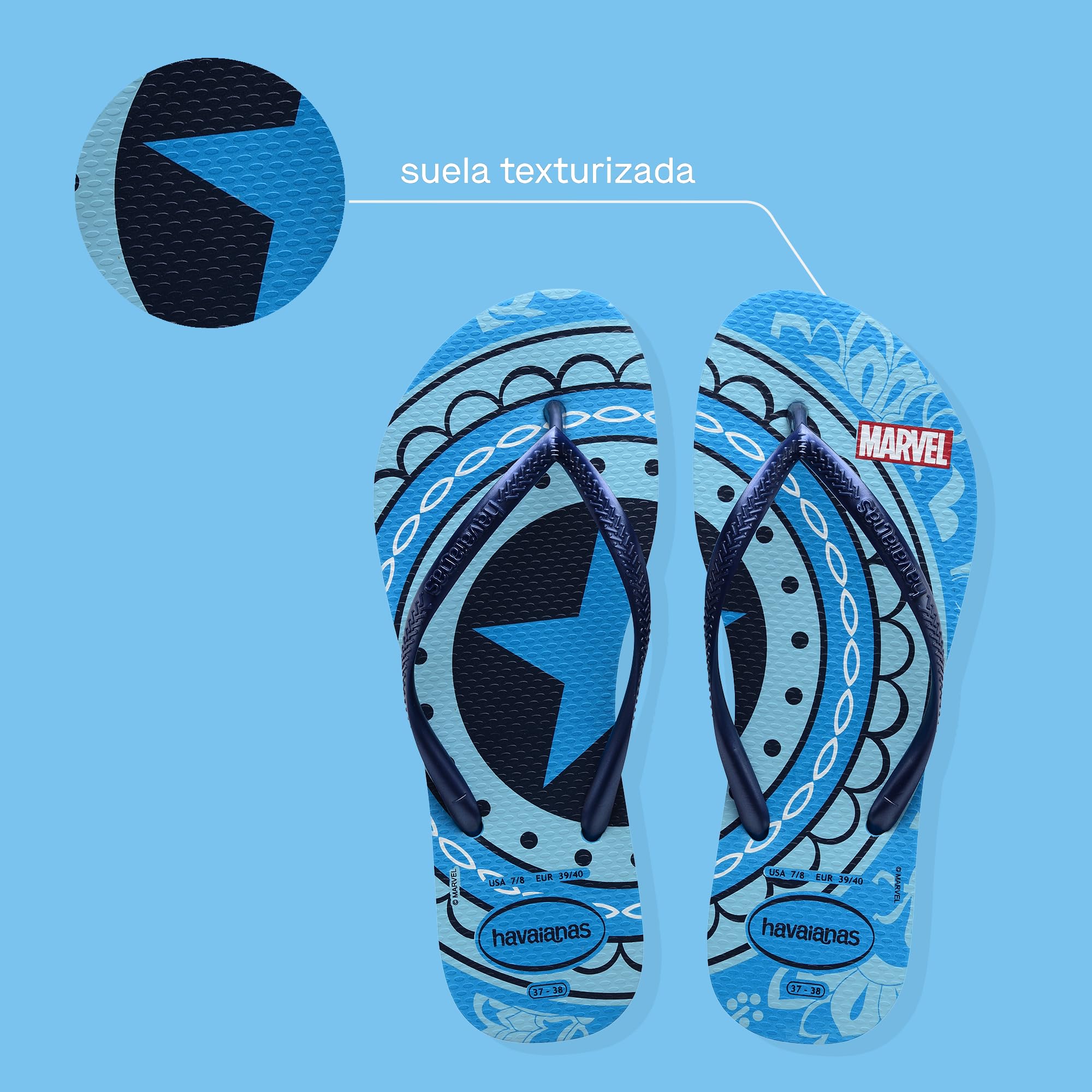 Havaianas Slim Marvel Mini Me Chanclas Niñas