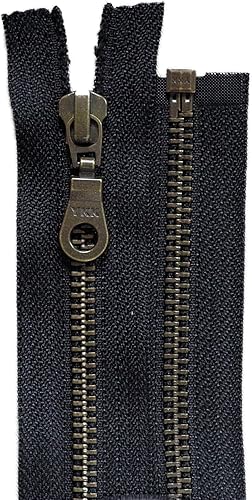 Amazon アンティークゴールド オープンファスナー 70cm 黒 580 Damsl1 ファスナー 通販