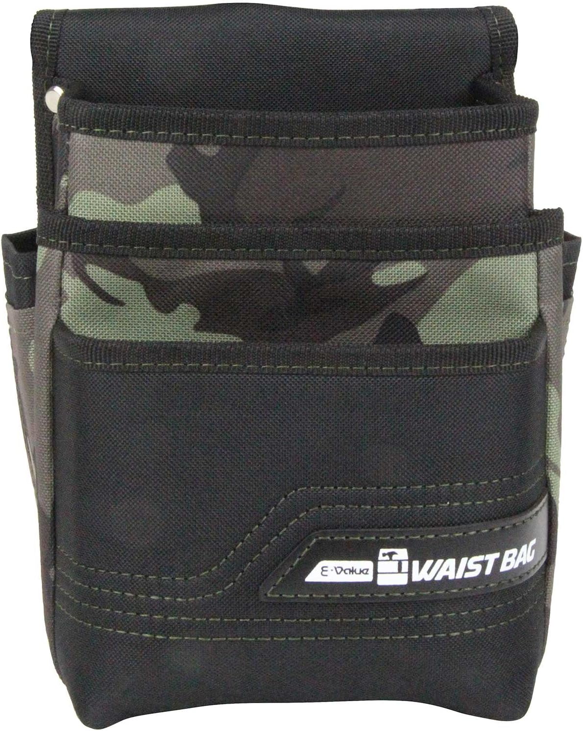 E-Value EWB-3D-CGRN 3 Tier Waist Bag, Camouflage Green