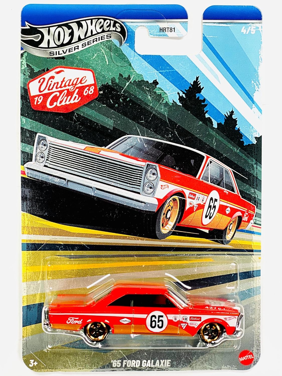 松*司様 ホットウィールvintageracing '65fordgalaxie Hot Wheels '65 Ford Galaxie, Silver Series Vintage Racing Club 4/5