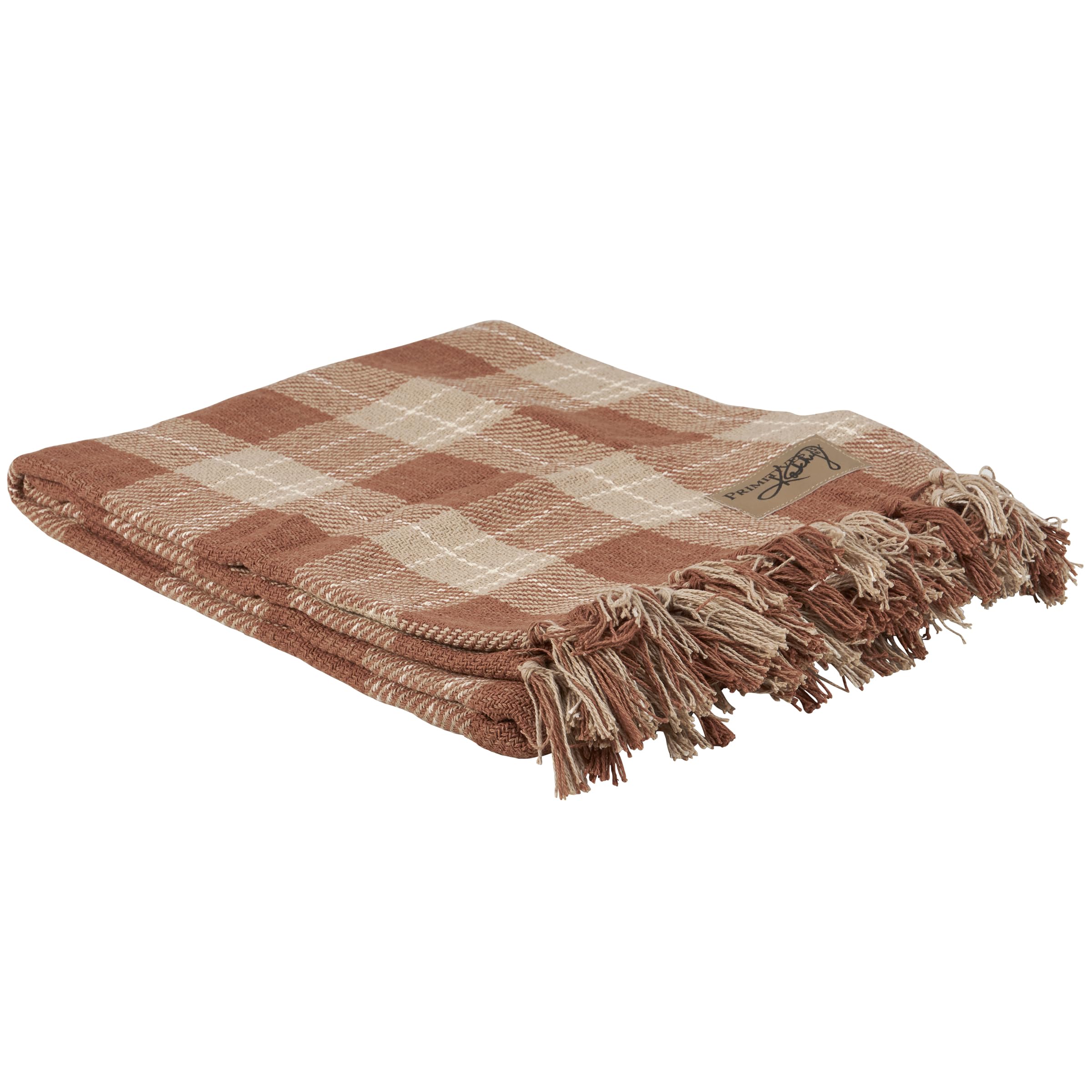 Plaid Tartan Marron jeté de lit couverture plaid à carreaux salon