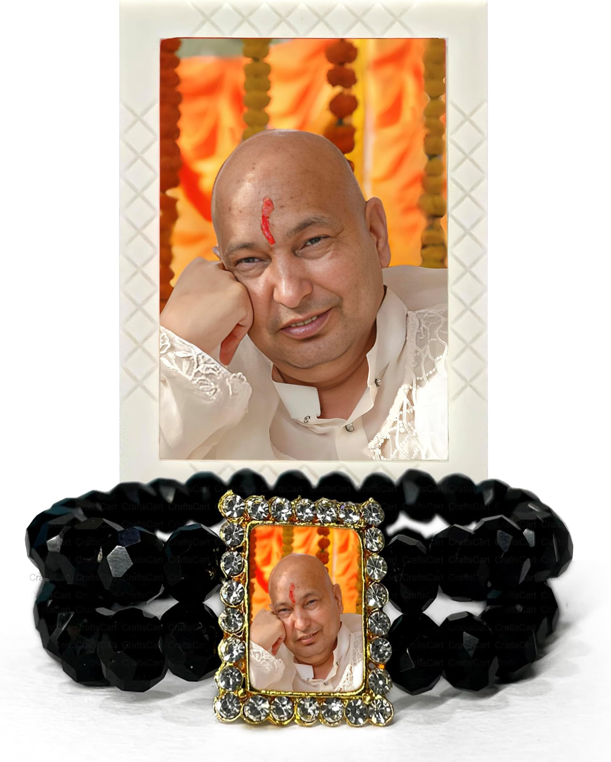 Guruji Bracelets With Swaroop Fridge Magnet | Bracelets for Women & Men