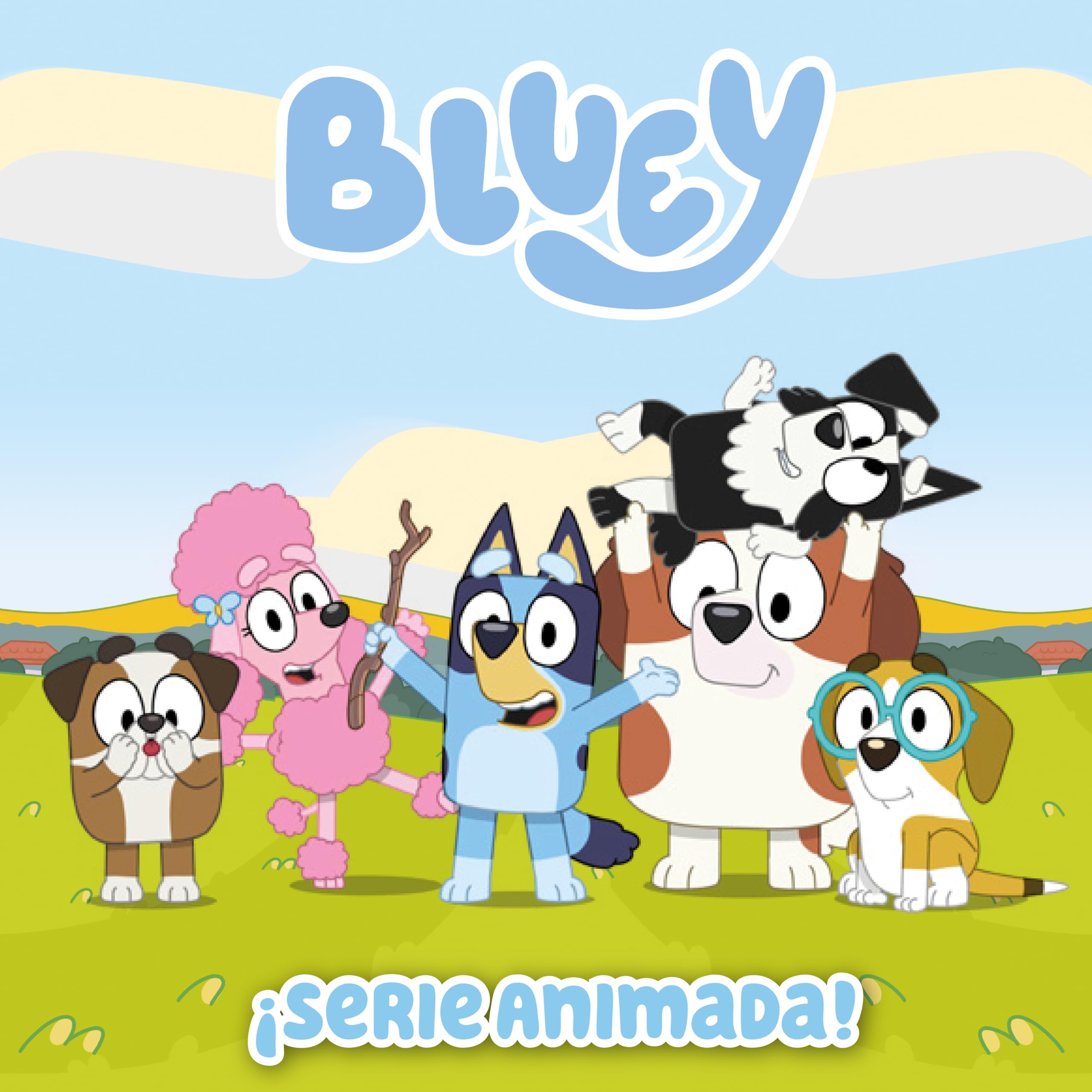 Bluey Pack 2 Figuras Surprise Blaster, Figuras Articuladas Amigos Preparados para IR de Aventuras, Muñecos de la Serie Infantil, Juguetes Exclusivos, Famosa (BLY91210)