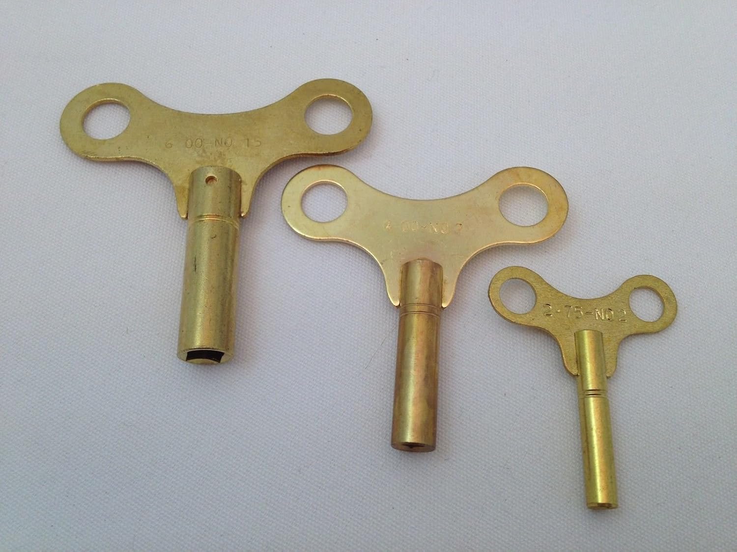 Clock Key Steel Pendulum Clock Winding Key Grandfather Clock