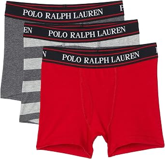 Amazon.com: Polo Ralph Lauren Boxeador de mezcla de algodón elástico P3  para niño (niños pequeños/niños grandes) : Ropa, Zapatos y Joyería