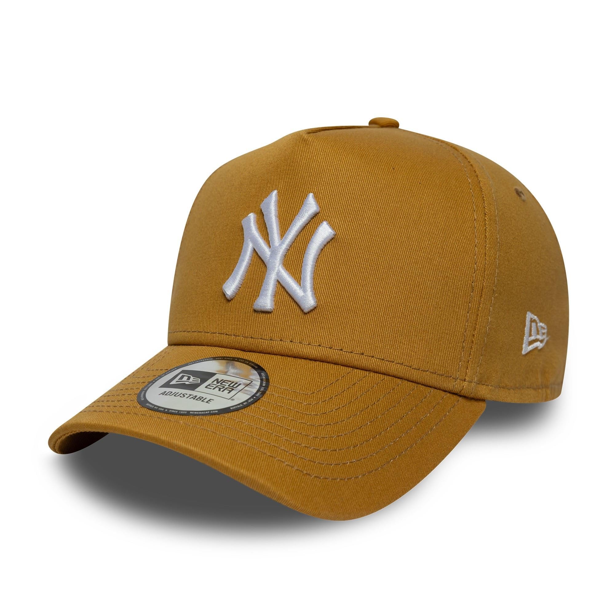 New Era New York Yankees MLB League Essential 9Forty E-Frame Cap Beige โ image 1