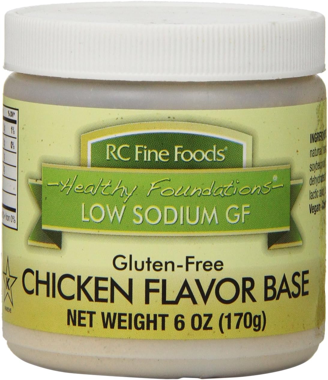 RC Fine Foods Healthy Foundations Low Sodium Gluten-Free Base, Chicken, 6 Ounce