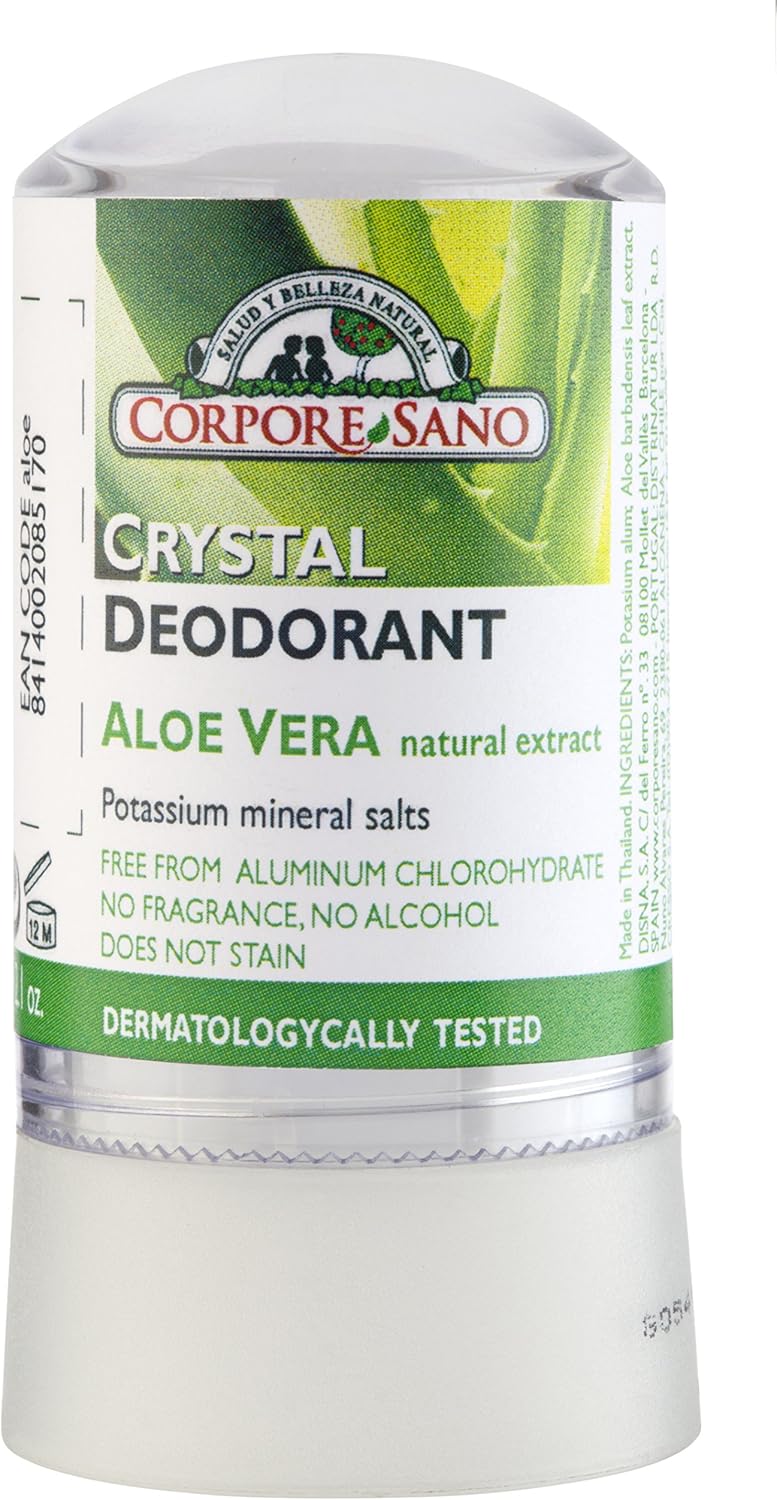 Corpore Sano Mineral Crystal Deodorant Aloe VeraNO PARABENS,Aluminium