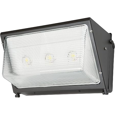 Lumark WPLLED-100-GL-UNV Wal-Pak LED 82W Outdoor Integrated LED Wall Pack Light with 70 CRI 4000K CCT, Bronze