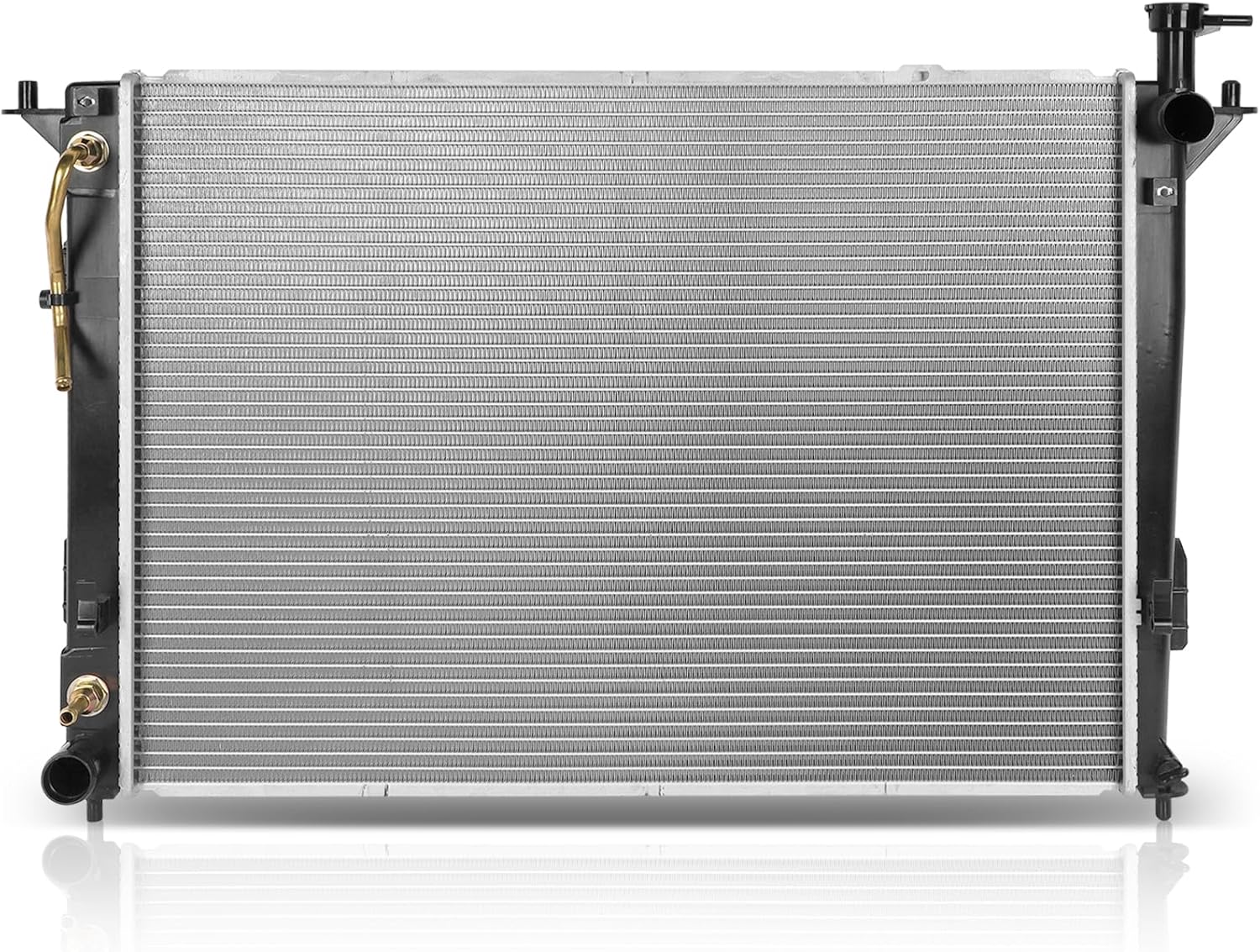 SCITOO Engine Coolant Radiator Assembly for Hyundai Santa Fe 2010-2018, Santa Fe Sport, Santa Fe XL & for Kia Sorento 2011-2015, Replace 13194