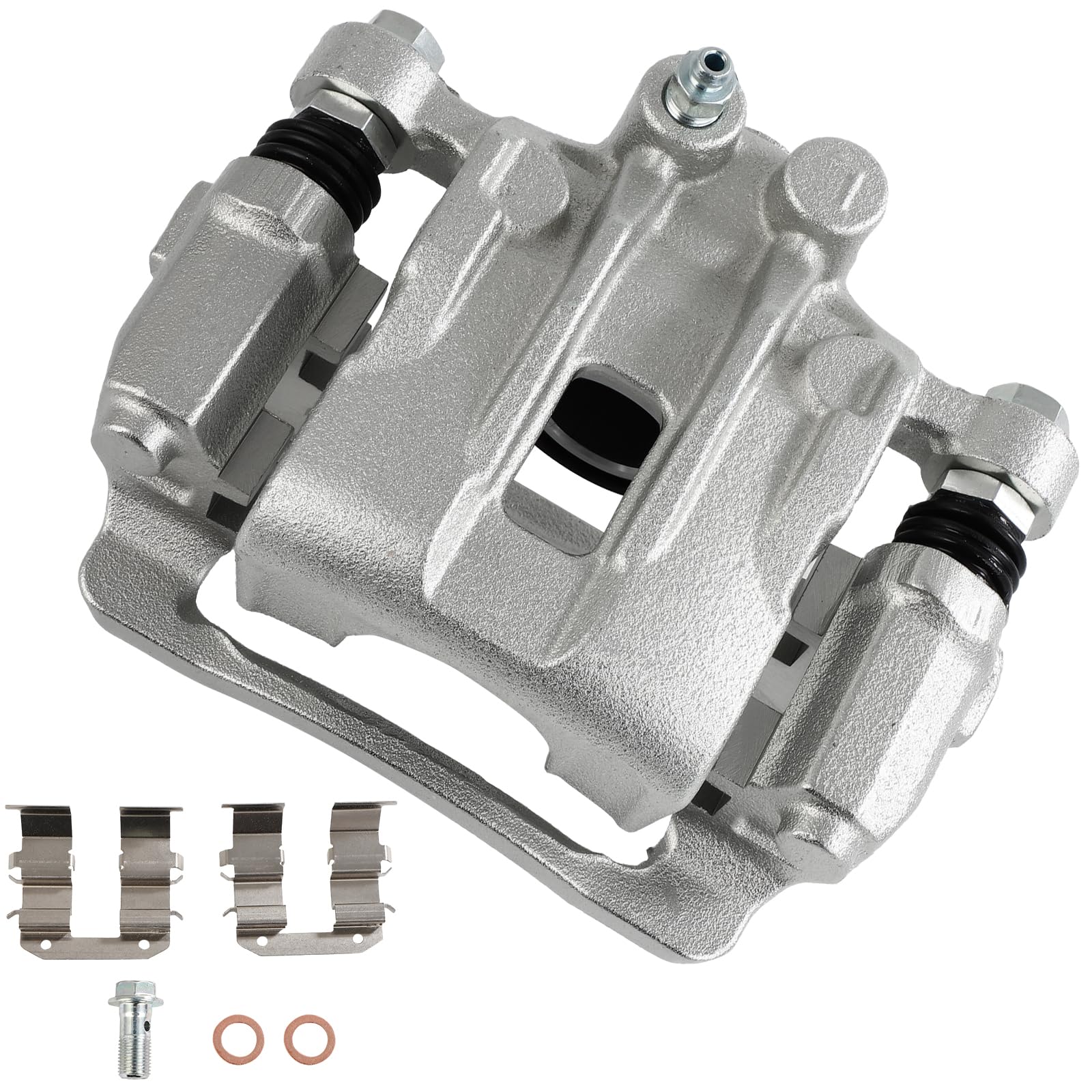 cciyu Rear Left Disc Brake Caliper Assembly w/Bracket 19B6390A