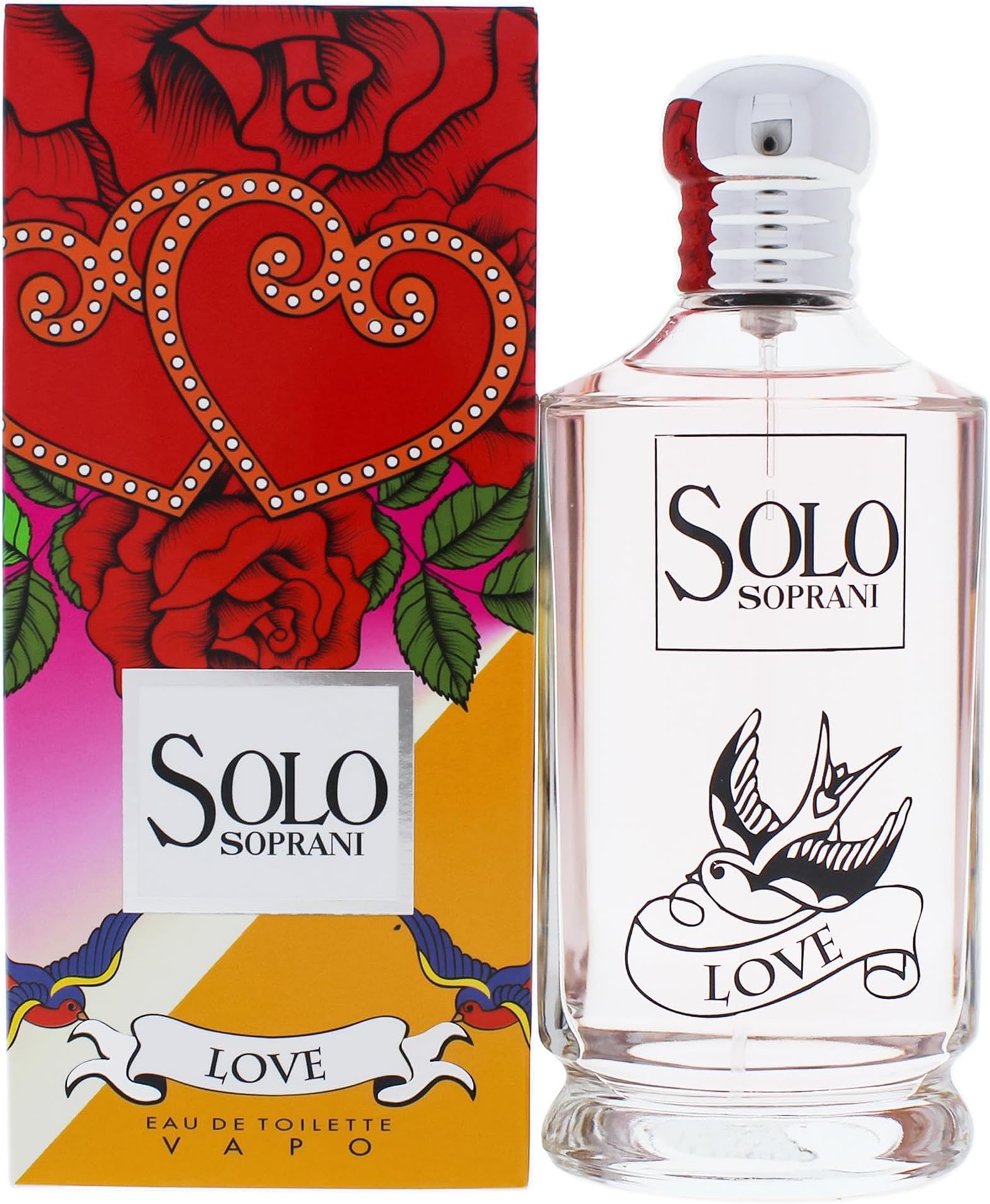 Luciano Soprani Solo Soprani Love By Luciano Soprani for Women - 3.3 Oz Edt Spray, 3.3 Oz